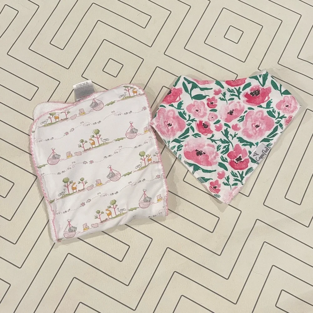 Baby Washcloth and Bib Bundle